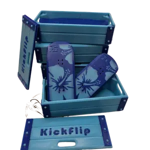 Hibiscus Kickflip Magnetic Fidget Toys Stress Relief Model/ Magnet Decor