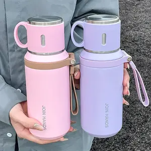 600ml Insulated Mug with Tea Filter Lid - Durable, available in multiple colors, perfect for travel, home, and office - Keeps drinks warm or cold, a perfect gift for all occasions, including Valentine's Day, Easter, and car interior accessories.