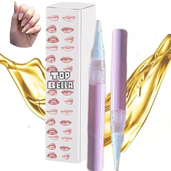 Cuticle Nail Oil Pen - Nourishing & Hydrating Treatment for Dry, Damaged Cuticles | Strengthening & Revitalizing Fast Nail Growth Care with Vitamin E, Jojoba, Avocado, & Biotin Moisturizer Repair