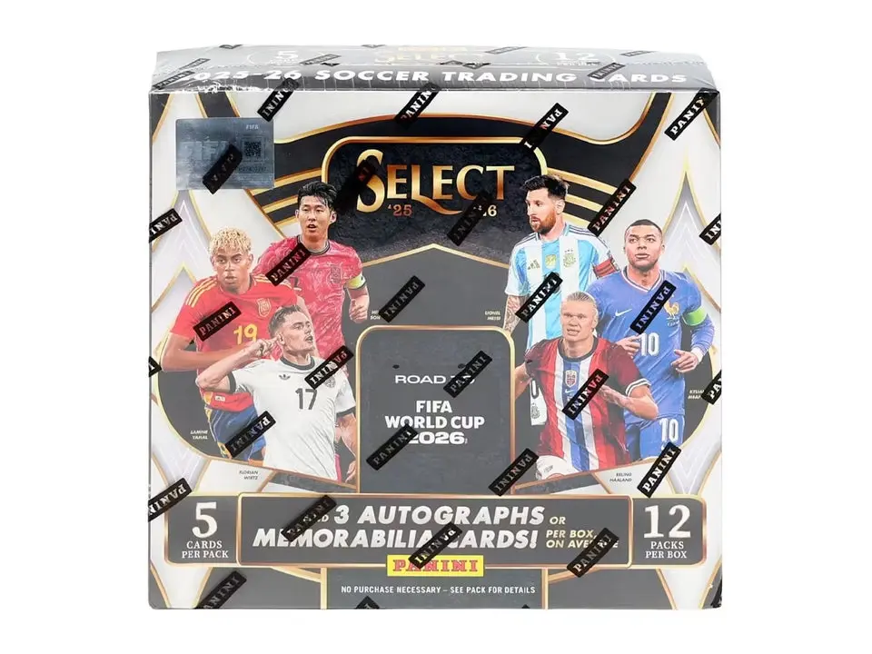 2025-26 Panini Select Road to FIFA World Cup Soccer Hobby Trading Cards