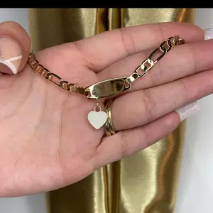 Gold Plated Custom ID Bracelets