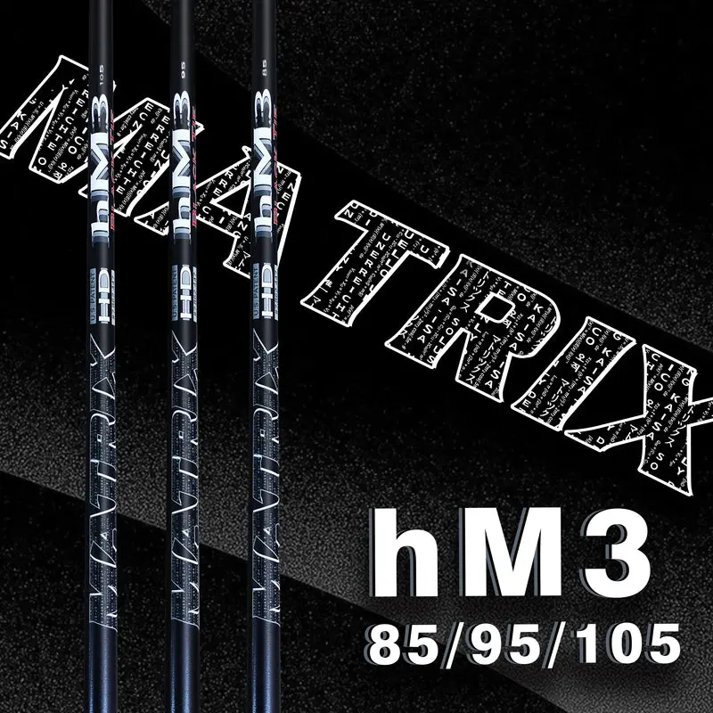 MATRIX ALTUS HM3 Series BLACK TIE Hybrid Golf Shaft for Adults and High-Speed Players | Flat, Lower Spinning Ball Flight, Multiple Lengths, Golfers, Industry-Leading Hd Platform