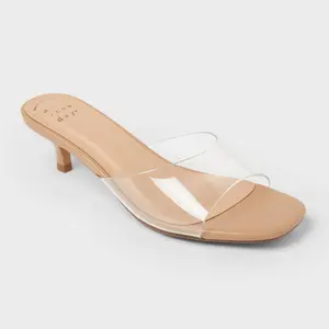 Women’s Lois Kitten Heels - A New Day Clear 10