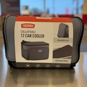 Thermos Collapsible 12-Can Cooler Insulated Soft-Sided