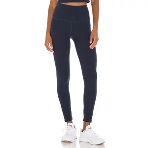 Beyond Yoga Spacedye Caught In The Midi High Waisted Legging in Nocturnal Navy