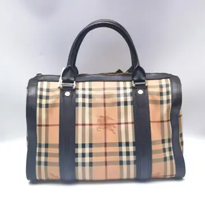 Pre-owned bulgari aqua Taurillon Clemence Calfskin Shoulder Bag Bulgari Tote Bag