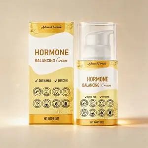 Hormone Balancing Cream for Women 100g – Advanced Natural Formula – Helps Balance Hormones Naturally – Relieves Menopause Symptoms, Hot Flashes, Night Sweats & Mood Swings – Safe & Mild Progesterone Cream – Daily Wellness Support