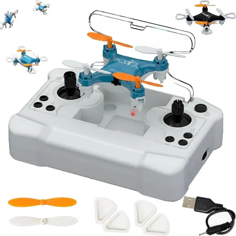 Mini Remote Control Aircraft New Children's Toy Micro Aircraft Fixed Height Quadcopter Electronic Gadget