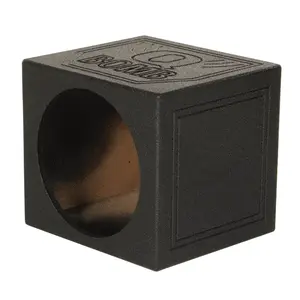 QPower QBOMB12S 12 Inch Sealed Subwoofer Enclosure, Car Audio Sub Speaker Box