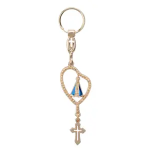 Chaveiro Terço de Nossa Senhora Aparecida