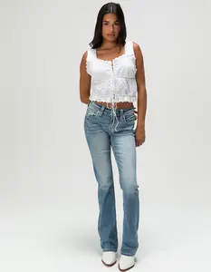 MISS ME Naija Wing Womens Bootcut Jeans