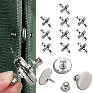 20 Counts Curtain Magnets Closure,Magnetic Curtain Clips,Strong Magnets Curtains Weights for Prevent Light Leaking Keep Curtain Closed for Home Bedroom Office Curtain Draperies