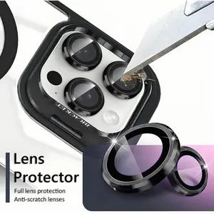 MagSafe Compatible Clear Phone Case with Camera Lens Protector - Shockproof For iPhone 17,,16,15,14,13,12 Samsung S 20,21,22,23,24,25,26 Ultra Plus Fe Note Edeg Shockproof Protective MagSafe Cover, Accessories, Smartphone