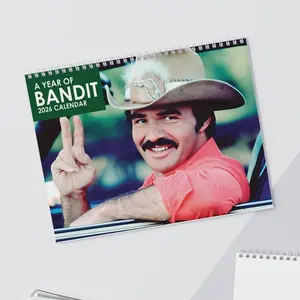 Best Line Of The Bandit Bo Darviille Wall Calendar 2026, Smokeyy And The Bandiit Calendar, Funny Retro Quote Calendar, Christmas Holiday Gift