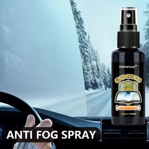 Car Window Fog Spray, Long-Lasting Anti-Fog Agent for Windshield, Winter Use Inside Car, Glass Material