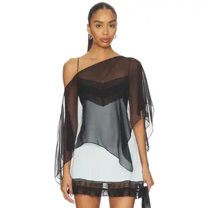 BUCI Honeycrisp Poncho in Black