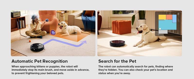 Roborock Qrevo Slim Robot Vacuum and Mop Combo, Advanced Obstacle Recognition, FlexiArm Side Brush & Mop, Auto Mop Washing & Drying, Self-Emptying