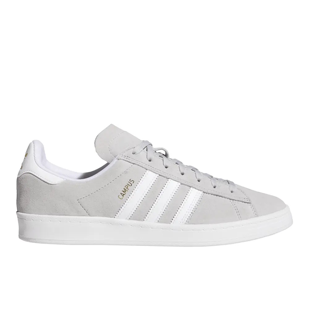 adidas Mens Campus Adv Skate Skate Sneakers Shoes - Grey