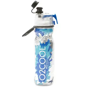 O2COOL MIST 'N SIP Misting Water Bottle 2-in-1 Mist And Sip Function - SPLASH