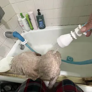 Rinseroo: GOLDEN TICKET WINNER: SHARK TANK! No-Install Tub Faucet Sprayer – 5 ft. Shower HoseTub Spout  Attachment , Hair Washing, Baby Bath, Pet Care