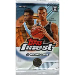 2023-24 Topps Finest Basketball Hobby Pack (4 Cards)
