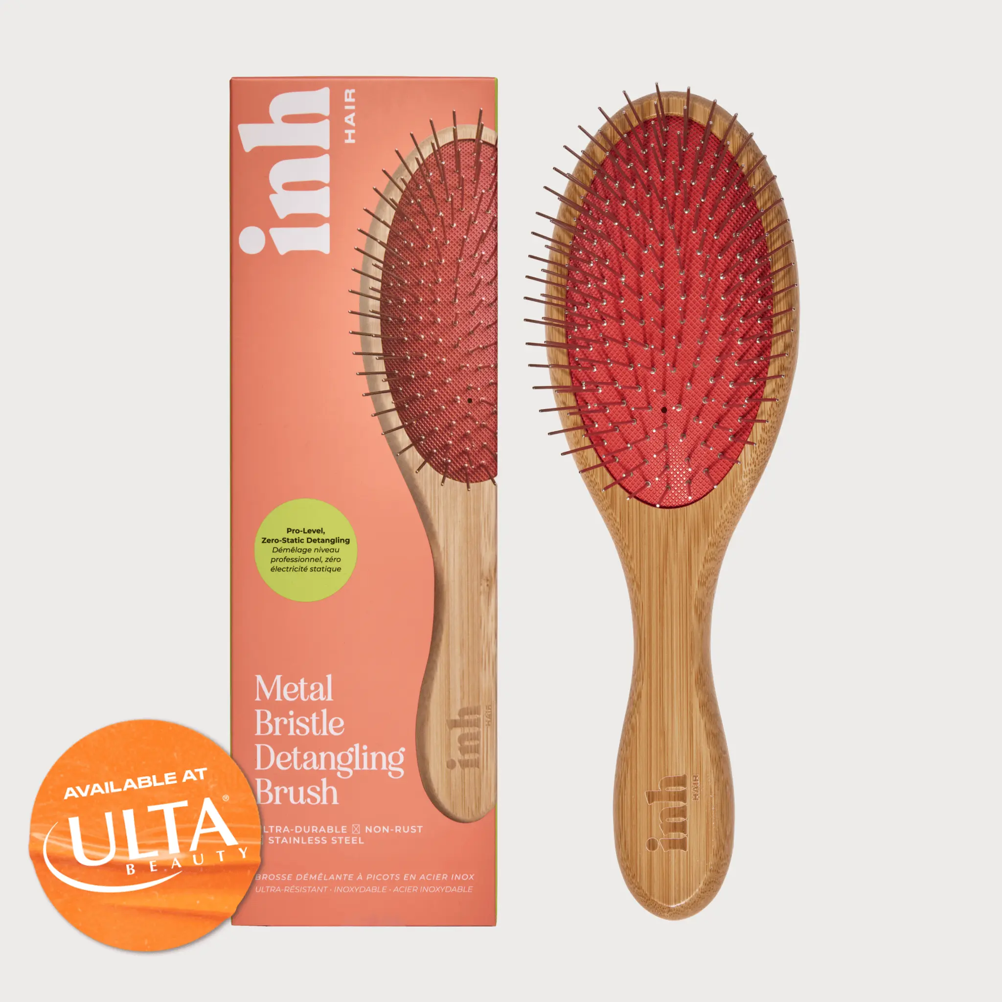 Metal Bristle Detangling Brush