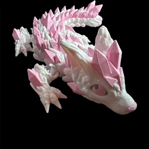 3D printer baby crystal dragon
