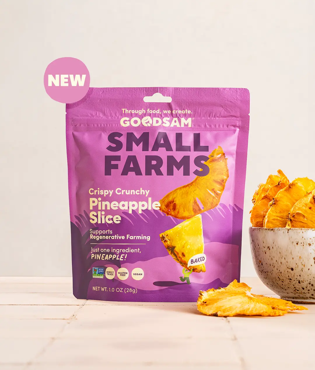 Crispy Crunchy Pineapple Slices Snack Pack – Bundle (3, 6, or 12-Pack)