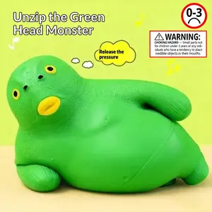 Tiktok Trendy Head Toy, Creative Stress Relief Novelty Item, Fun Deformation Design, Perfect Gift for Anxiety Reduction