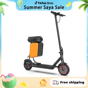 SummerVibes AOPO Electric Scooter, 350WMotor, Top Speed 19 MPH, Milerange 12-16 Miles, Foldable & Portable Design, Perfect Gift for Family and friends, Smart App Control