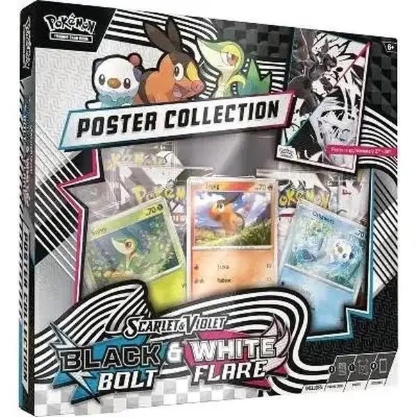 Unova Poster Collection - SV: Black Bolt & White Flare