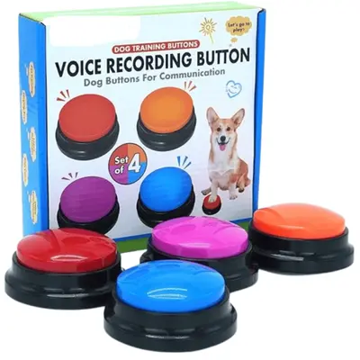 Golden Retriever Buttons Talk TikTok Shop - Main Image