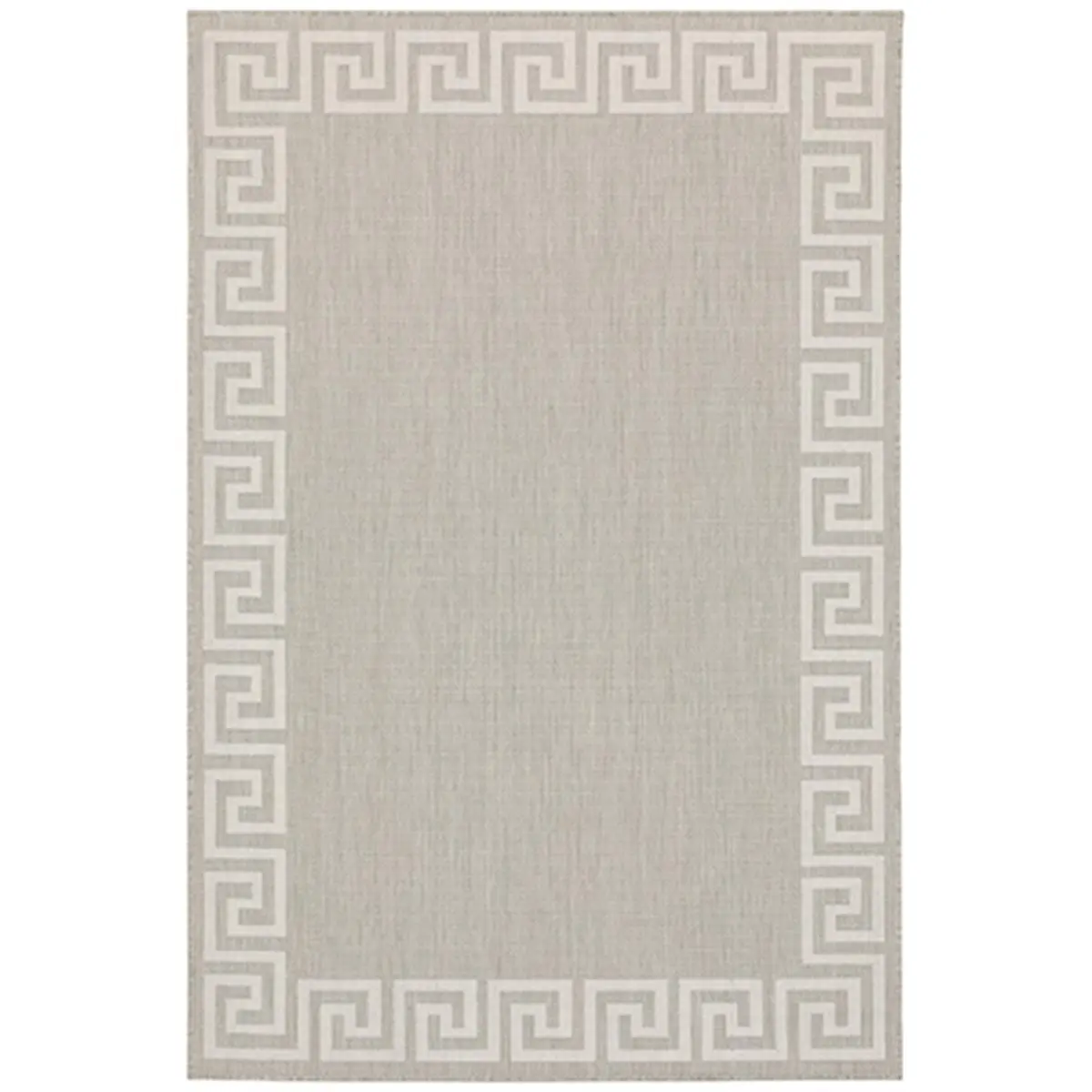 Oriental Weavers P6560D056220ST 1'10" x 7'3" Portofino Machine Woven Flat Weave Casual Runner Rug, Grey, Indoor-Outdoor