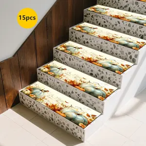 Non-Slip Stair Carpet, Step Protection Carpet, Decorative Bordered Stair Mat, Non Slip Rugs for Home Decoration & Bedroom Accessories - Suitable for Indoor, Outdoor Stairs & Multiple Scenarios