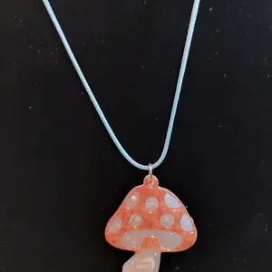 mushrooms necklace