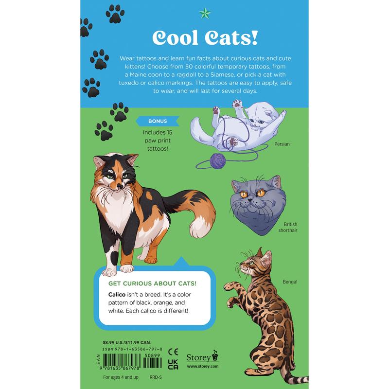 Cute, Cuddly Tattoo Cats & Kittens