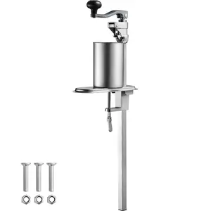 VEVOR Manual Can Opener, Commercial Table Clamp Opener for Large Cans, Heavy Duty Can Opener with Base, Adjustable Height Industrial Jar Opener For Cans Up to 15.7" Tall, for Restaurant Hotel Home Bar