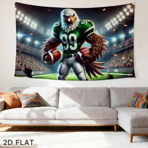 Tapestry 1Pc Eagle, Football, Jersey Polyester Wall Tapestry Large Home Decoration