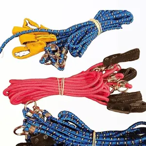 12 Tie Cords Calzas Poultry Botanas Chicken Gallos 5 Feet Long for Temporary Use Made in Mexico Reliable Solution with Adjustable Ends COLOR MAY VARIES