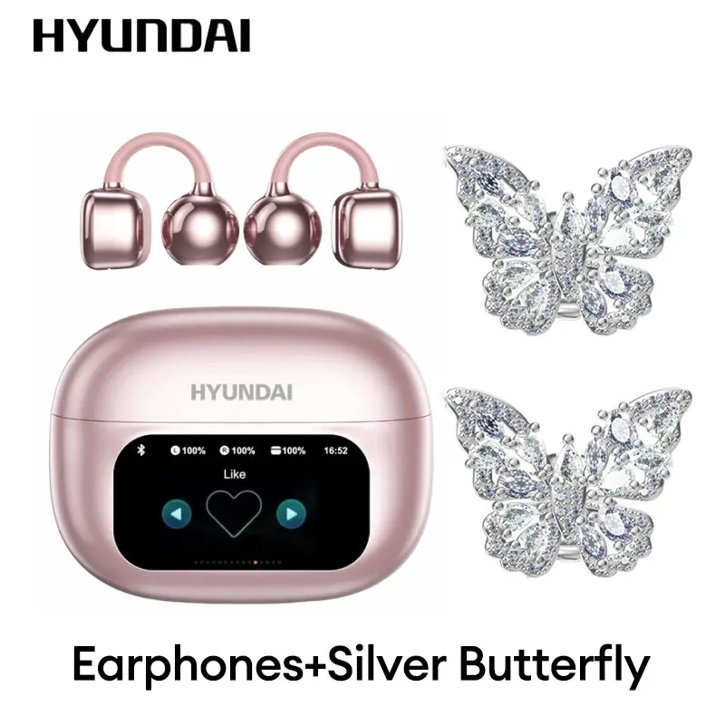 Rose Gold+Silver Butterfly