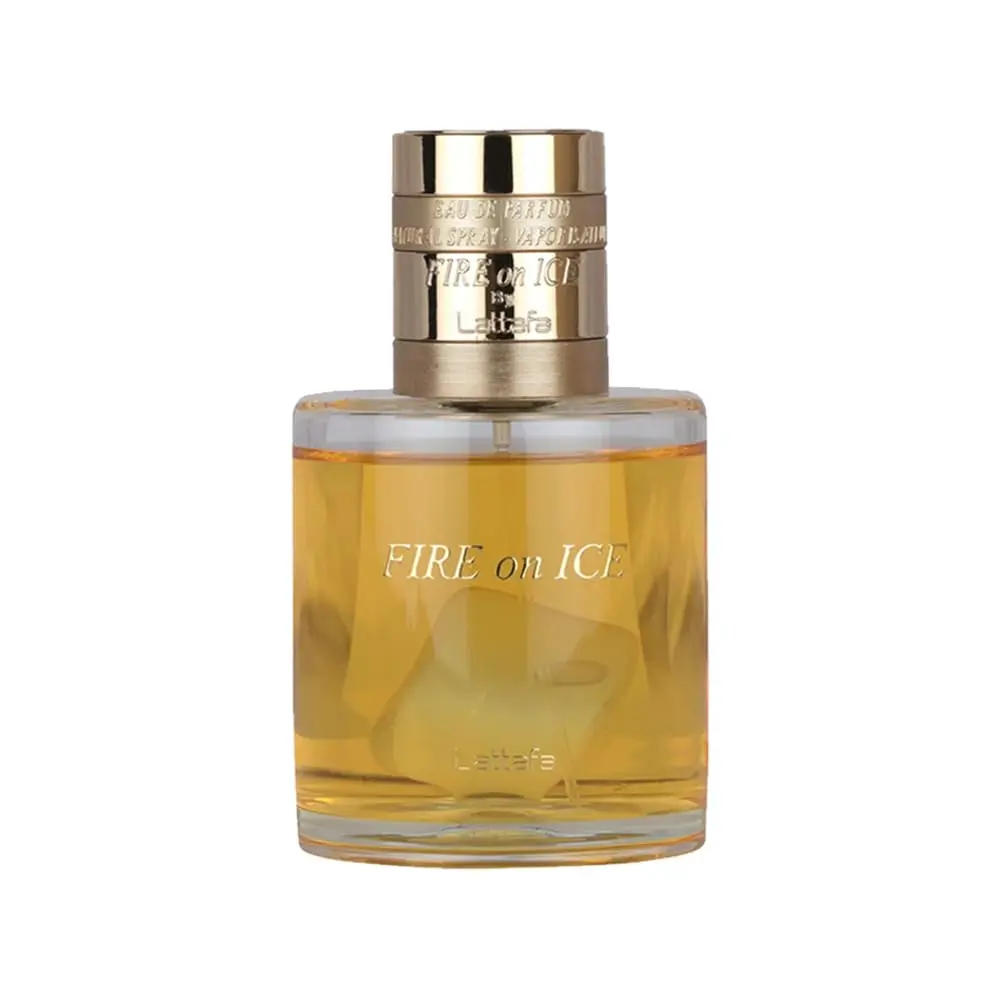 Lattafa Fire On Ice – Fruity, Spicy, Woody, Ambery – Eau de Parfum Spray Long-Lasting Fragrance for Unisex, 3.71 Ounce / 110 ml