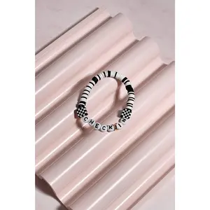 Check In Inspirational Beaded Bracelet
