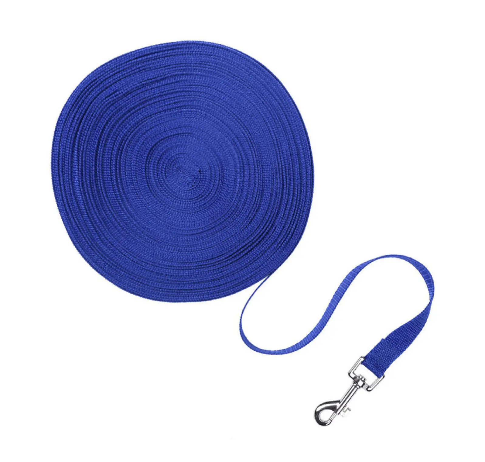 Nylon Waterproof Dog Long Line Leash, 15/30/50/100 FT Recall & Obedience Training Lead for All Sizes - Hiking, Camping Use