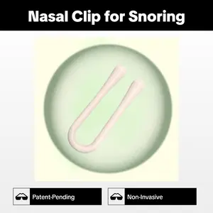 Snore-Reducing Nasal Clip, Medical Sleep Aid Device for Improved Sleep Quality, Healthcare Snoring Solution