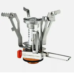 Ultralight Portable Backpacking Gas Butane Propane Outdoor Camp Gas Stove Burner