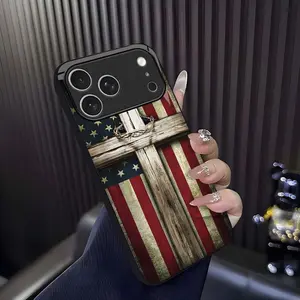 Patriotic American Flag Eagle Smartphone Casing for iPhone 17 Pro Max, Shockproof USA Design Cellphone Protection Accessories.666