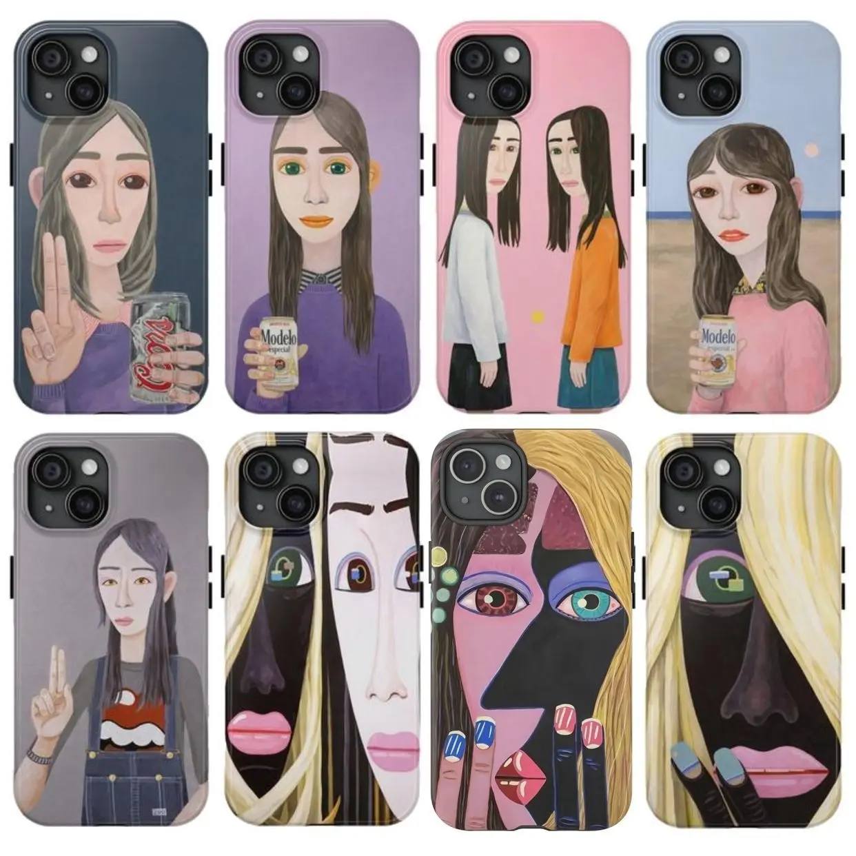 Raf Simons x Brian Calvin Phone Case, Perfect Art Gift For Him Her Cover Compatible with iPhone X, 11, 12, 13, 14, 15, 16, 17 Plus Pro Promax & SS Galaxy S21-25 Series 9