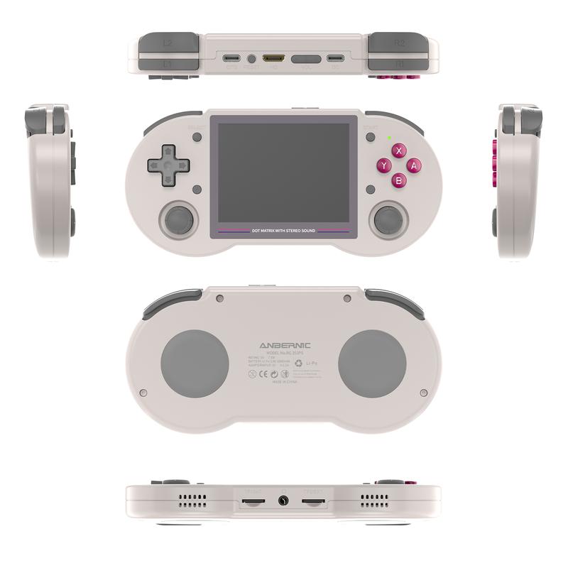 Anbernic RG353PS Handheld Game Console【Buy 1 Get 1 HDMI Cable(4K Mini)+1 Fancy Case+1 Screen Protector+1 Type-C Cable】Linux System 3.5-inch IPS Screen HDMI-compatible 5G Wifi 4.2 Bluetooth Ready to Play with Gifts Package Anbernic RG353PS Handheld Game Console【Buy 1 Get 1 HDMI Cable(4K Mini)+1 Fancy Case+1 Screen Protector+1 Type-C Cable】Linux System 3.5-inch IPS Screen HDMI-compatible 5G Wifi 4.2 Bluetooth Ready to Play with Gifts Package