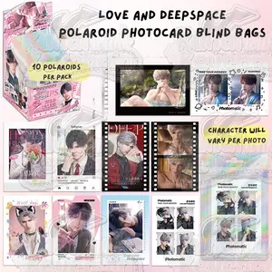 Love and Deepspace Collectible Polaroid Photocards Blind Boxes