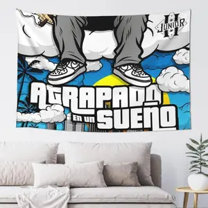 Heqqred Junior H $Ad Boyz Tapestry Wall Hanging Home Decoration Wall Blanket Dormitory Living Room Bedroom Backdrop Poster(60X40Inch) boys and girls room decor